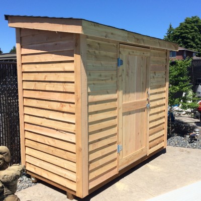 8X4 Garden Hutch Shed