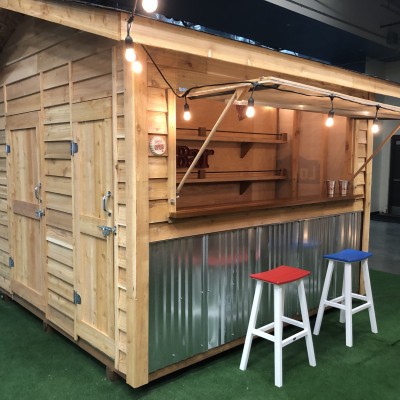 10x10 Bar Sheds