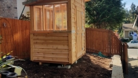 6X6 Greenhouse Shed - Monroe Shed Depot