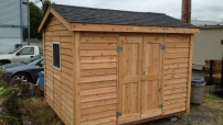 8X10 Standard Shed - Monroe Shed Depot