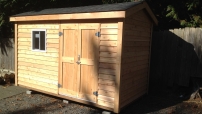 8X12 Standard Shed - Monroe Shed Depot