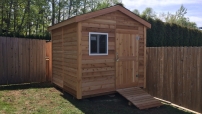 8X8 Standard Shed - Monroe Shed Depot