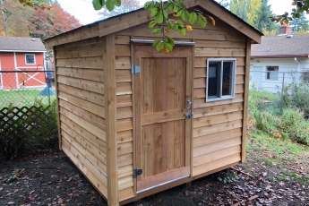 8x8 Cedar Shed - Standard